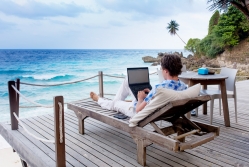 Business owners struggle to switch off from work while on holiday